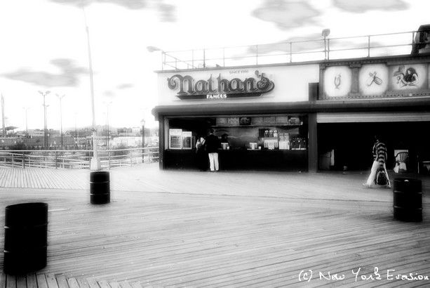 nyc_noir_et_blanc: nathand sur coney island